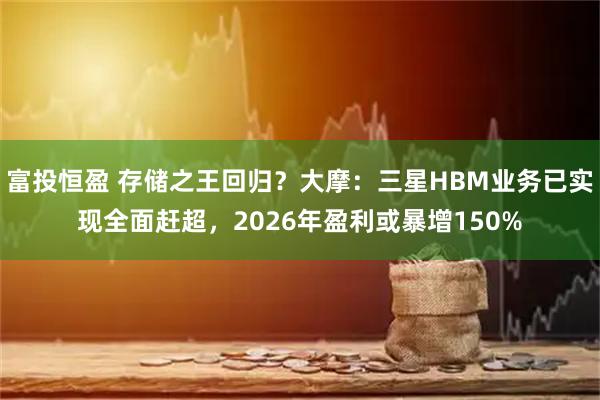 富投恒盈 存储之王回归？大摩：三星HBM业务已实现全面赶超，2026年盈利或暴增150%